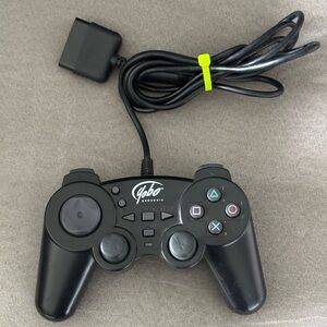 Yobo Gameware Gamepad Wired Controller Sony PlayStation 2 PS2 Black